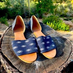 Madewell Women's Thea Sandals In Diamond Stitch Flats🔮